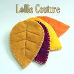 Autumn Leaves Are Falling Felt Coaster Set -..