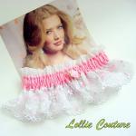 Wedding Garter Set - Garters With Embroidered Lace..